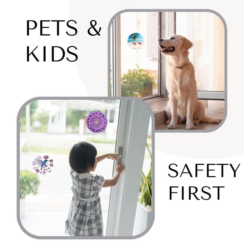 Robbins Aria Screen Door Magnets Double Sided â€“ Keep People, Kids, and Dogs from Running into The Screen Door - Robbins Aria Dog Paw - Image 2
